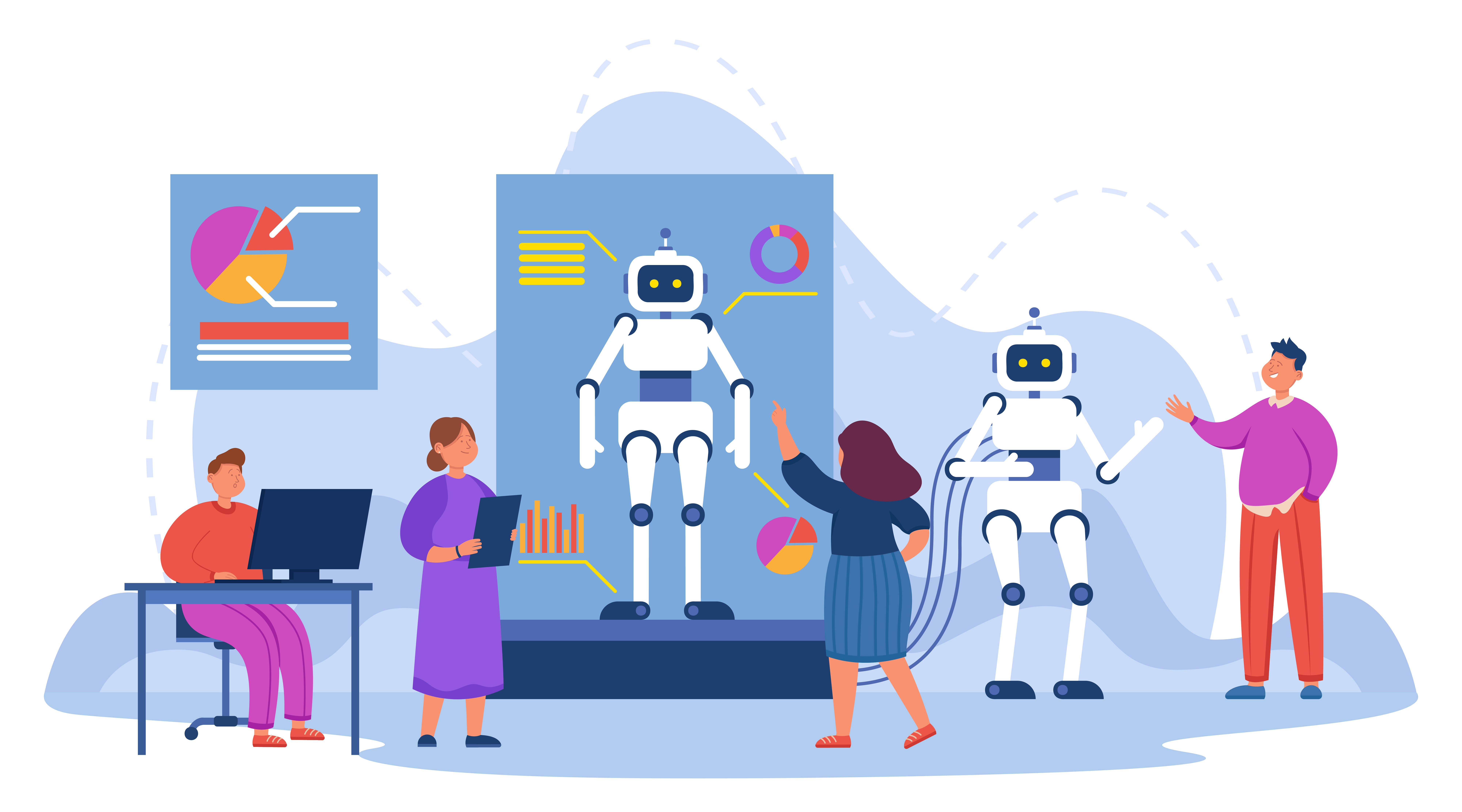 Corporate Training illustration